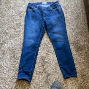Loft curvy skinny jeans size 31-12
